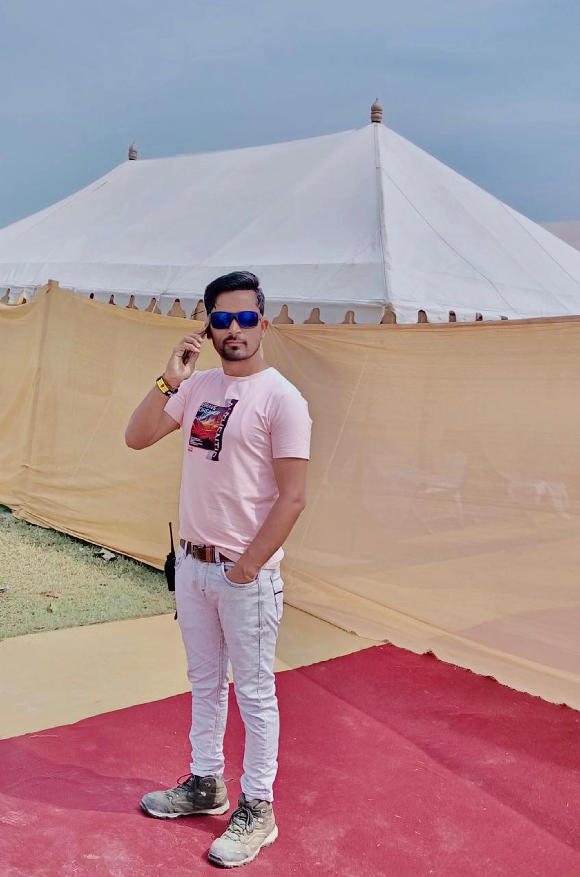 Camping under the Stars at Tent City, Ayodhya: Logistics and Adventure on Swami Vivekananda Road